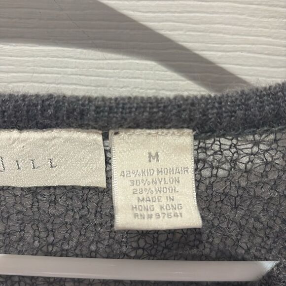 J. Jill kid mohair wool blend cardigan. - Picture 4 of 11